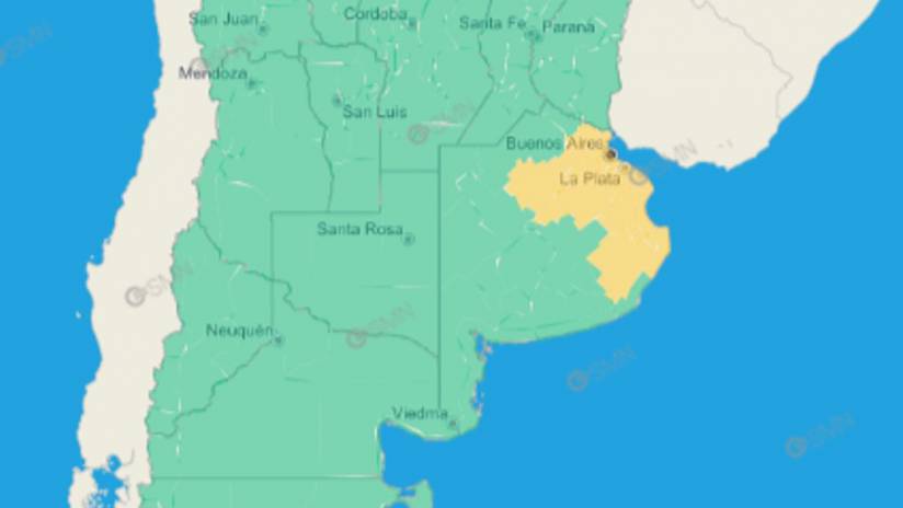 Alerta por tormentas para esta tardeen Gesell, Madariaga y Pinamar