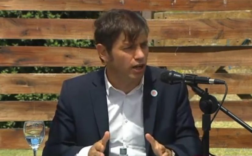 KICILLOF CELEBRÓ LAS RESERVAS POR CARNAVAL