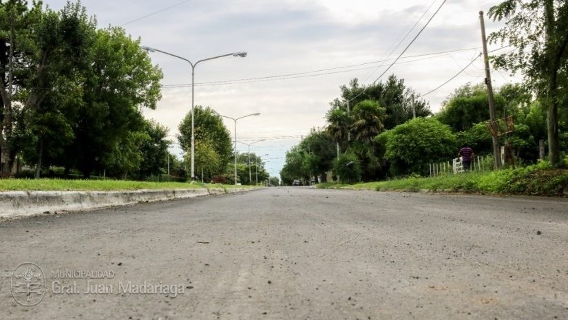 Madariaga: Finalizó la obra de la Av. Tuyú