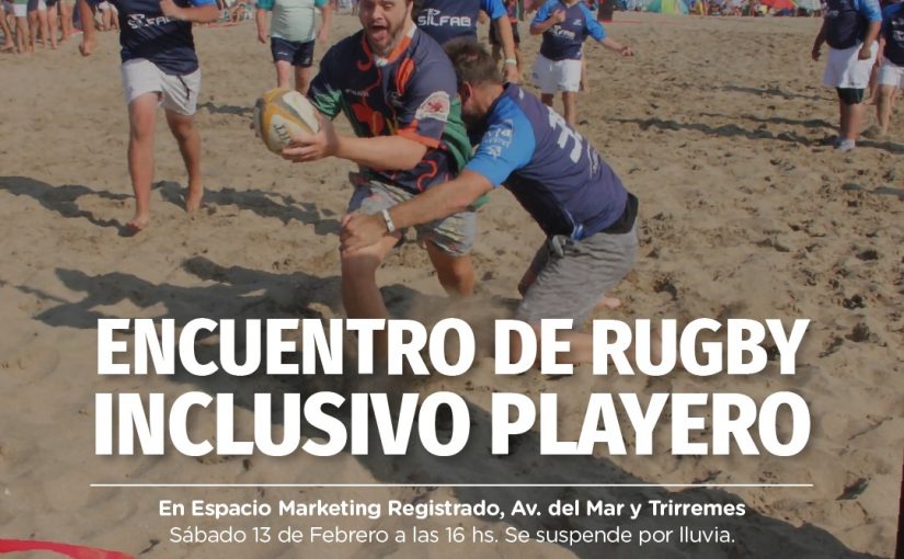 Encuentro de Rugby Inclusivo playero
