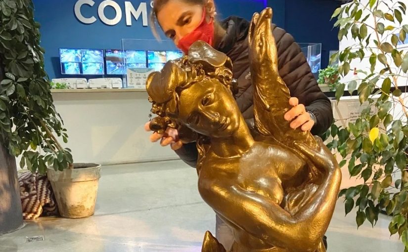 Mar del Plata: La estatua de la “Sirena” volverá a la Plaza San Martín
