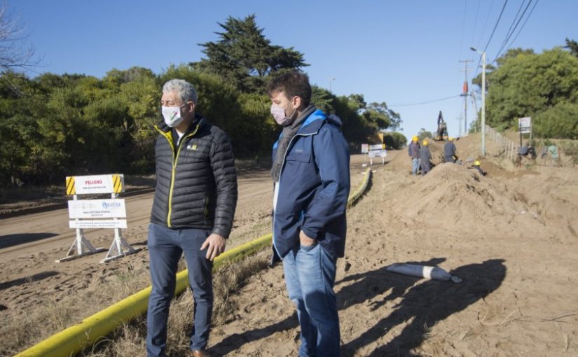 VILLA GESELL: LA RED DE GAS, CADA VEZ MÁS CERCA